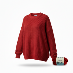 T-Shirt Yarn 10PLY by WoollenHouse  - Red 5507