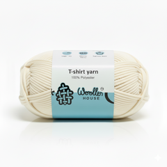 T-Shirt Yarn 10PLY by WoollenHouse  - OFF White 5510