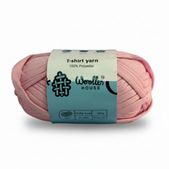 T-Shirt Yarn 10PLY by WoollenHouse  - Baby PInk 5511