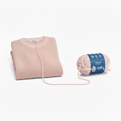 T-Shirt Yarn 10PLY by WoollenHouse  - Baby PInk 5511