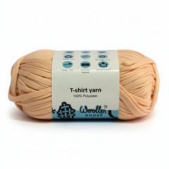 T-Shirt Yarn 10PLY by WoollenHouse  - Peach 5513