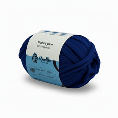T-Shirt Yarn 10PLY by WoollenHouse - Dark Blue 5515