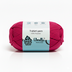 T-Shirt Yarn 10PLY by WoollenHouse  - Rani PInk 5516