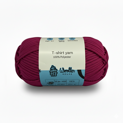 T-Shirt Yarn 10PLY by WoollenHouse  - Rani PInk 5516