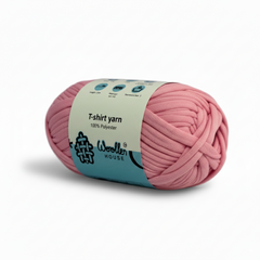 T-Shirt Yarn 10PLY by WoollenHouse  - Medium Pink 5520