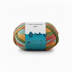 Multicolour T-Shirt Yarn by WoollenHouse - Multicolour 2 5806