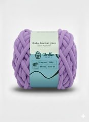 Baby Blanket Yarn by Woollen House  - Light Purple 6009