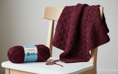 8 PLY Acrylic Yarn by Woollen House - Dark Maroon 7001