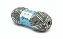 8 PLY Acrylic Yarn by Woollen House - Grey & White 7004