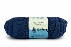 8 PLY Acrylic Yarn by Woollen House - Sea Blue 7008