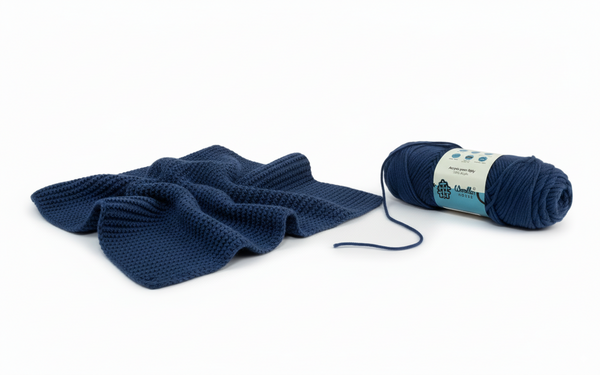 8 PLY Acrylic Yarn by Woollen House - Sea Blue 7008