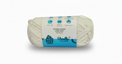Crochet Combed 4PLY Yarn by Woollen House - White 7204