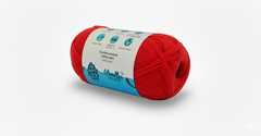 Crochet Combed 4PLY Yarn by Woollen House - Red 7206
