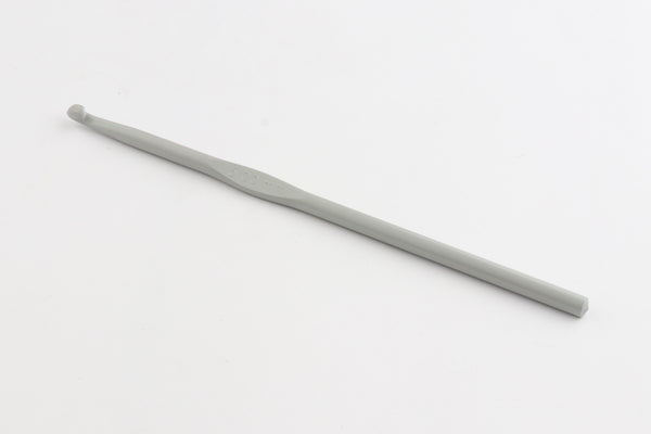 Grey Aluminium Single Ended Crochet Hook 5.00 mm (H)