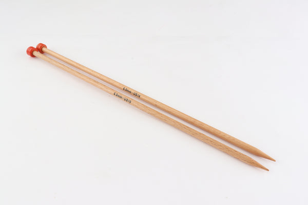 Basix Aluminium single pointed Needles 25 CM 6.00 mm