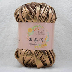 Metallic T shirt yarn21