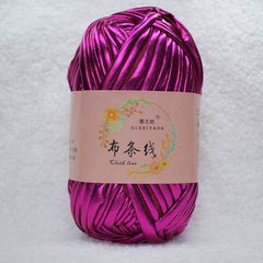 Metallic T shirt yarn11