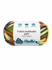 Multicolour T-Shirt Yarn by WoollenHouse - Multicolour 3 5810