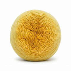 Milk Cotton Cake yarn 5PLY by Woollen House - Golden Yellow 5406