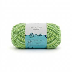 Milk Cotton Yarn 5 Ply - Multicolour 4539 | Woollen House
