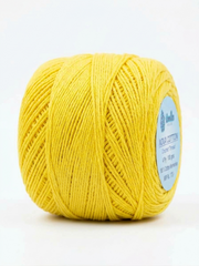 Nova Cotton Crochet Thread 4 Ply - Lemon Yellow 5601 | Woollen House