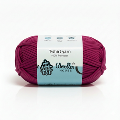 T-Shirt Yarn 10PLY by WoollenHouse  - Rani PInk 5516
