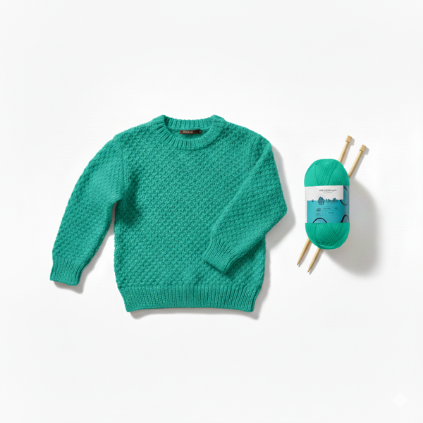 Milk Cotton Yarn 5PLY by Wollen House - Medium Green 4506