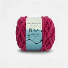 Baby Blanket Yarn by Woollen House - Rani Pink 6001
