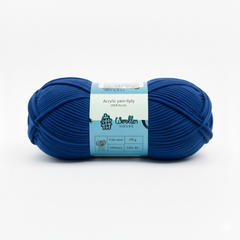 8 PLY Acrylic Yarn by Woollen House - Sea Blue 7008