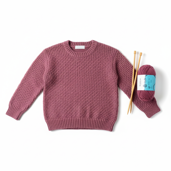 Milk Cotton Yarn 5PLY by Wollen House - Grape 4524