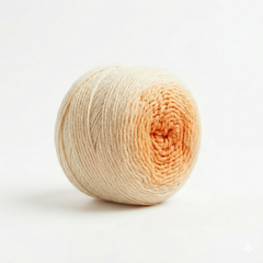 Milk Cotton Cake yarn 5PLY by Woollen House - Orange 5402