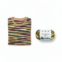 Multicolour T-Shirt Yarn by WoollenHouse - Multicolour 3 5810