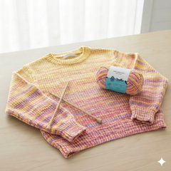 Milk Cotton Yarn 5 Ply - Multicolour 4537 | Woollen House