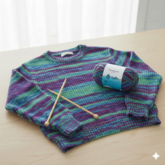 Milk Cotton Yarn 5PLY by Woollen House - Multicolour - 4534