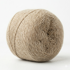 Milk Cotton Cake yarn 5PLY by Woollen house - Beige 5401