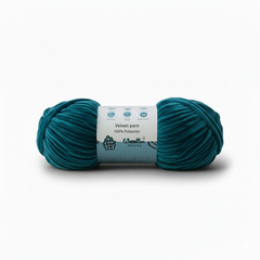 Velvet 6PLY Yarn by Woollen House  - Peacock Blue 1622