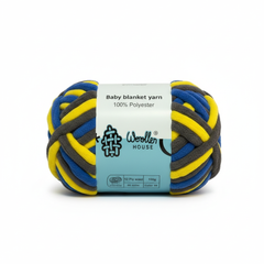 Baby Blanket Yarn by Woollen House - Multicolour Yarn 6021