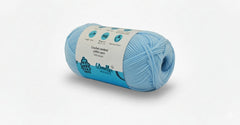 Crochet Combed 4PLY Yarn by Woollen House - Light Blue 7207