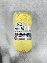 Crochet Combed cotton yarn 10