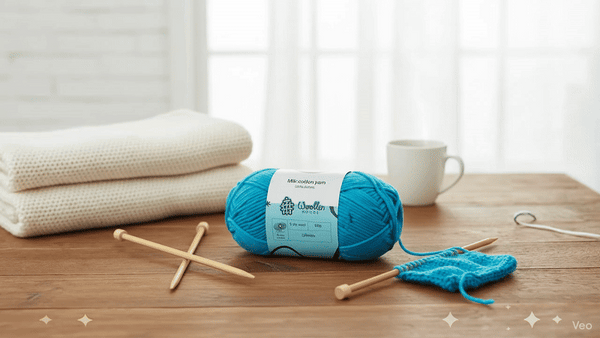 Milk Cotton Yarn 5PLY by Wollen House - Black 4530