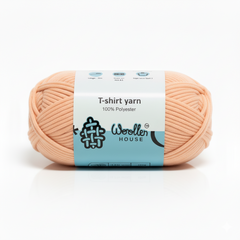 T-Shirt Yarn 10PLY by WoollenHouse  - Peach 5513