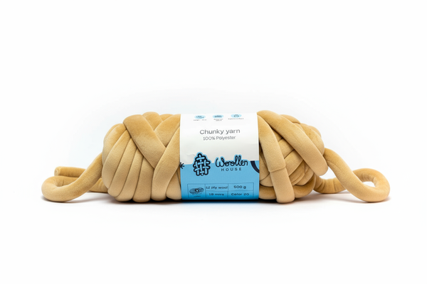 Chunky 12 ply Yarn by Woollen House - Brown 3809