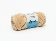 Chunky 12 ply Yarn by Woollen House - Light Brown 3803