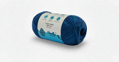 Crochet Combed 4PLY Yarn by Woollen House - Ocean Blue 7208