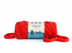 Chunky 12 ply Yarn by Woollen House - Red 3807